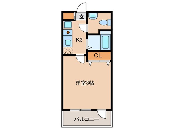 プレアール県庁前の物件間取画像